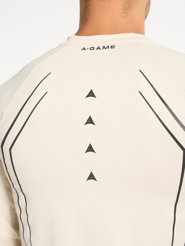 A-Game Тениска в бежово