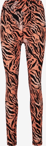 VENICE BEACH Skinny Sporthose in Orange: Vorderseite