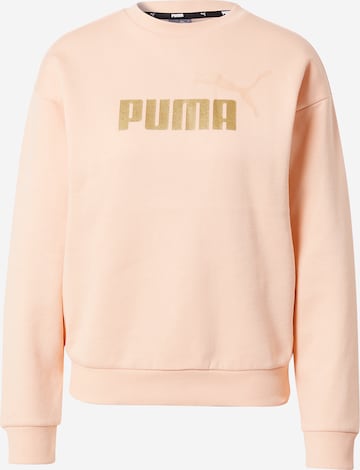 PUMA Sportief sweatshirt in Oranje: voorkant