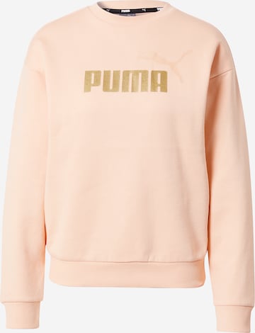 PUMA Athletic Sweatshirt in Orange: front