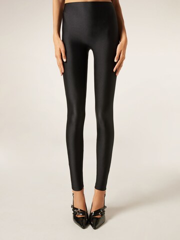 CALZEDONIA Skinny Leggings in Black