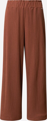 Pantalon TOM TAILOR DENIM en marron : devant