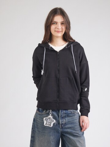 Soccx Sweatjacka i svart