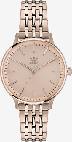 ADIDAS ORIGINALS Analog Watch 'Code One' in Gold: front