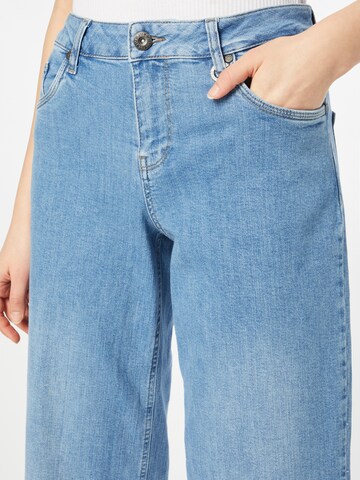 PULZ Jeans Wide Leg Jeans 'EMMA' in Blau