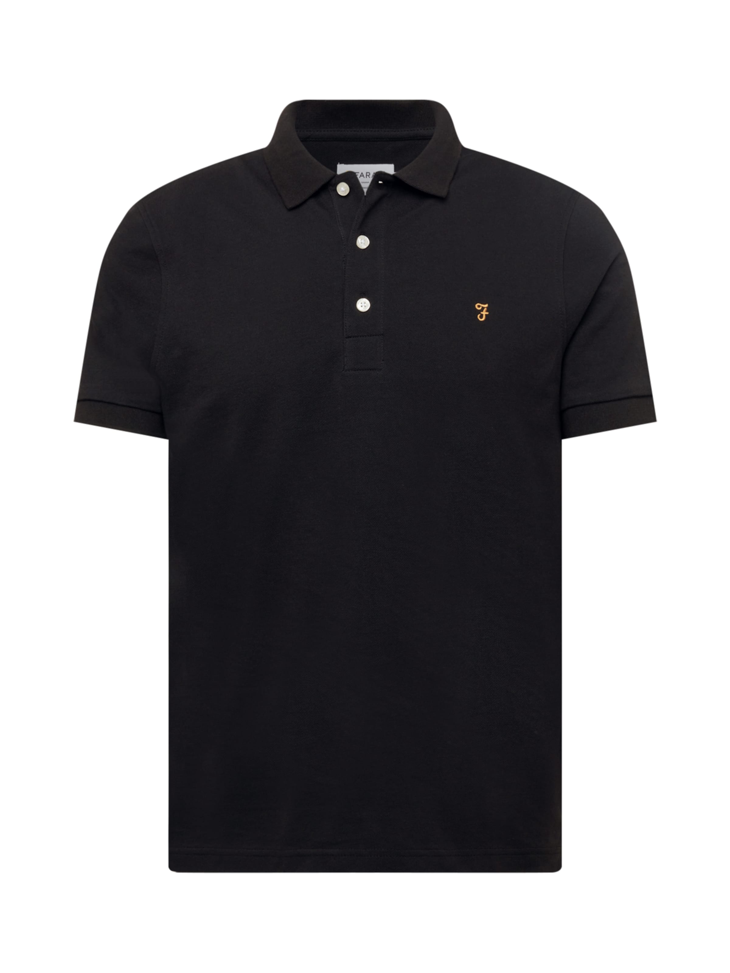 Uomo Più sostenibile FARAH Maglietta BLANES in Nero Uomo Più sostenibile FARAH Maglietta BLANES in Nero