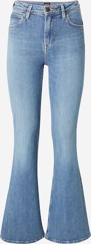 Lee Flared Jeans 'BREESE' in Blauw: voorkant