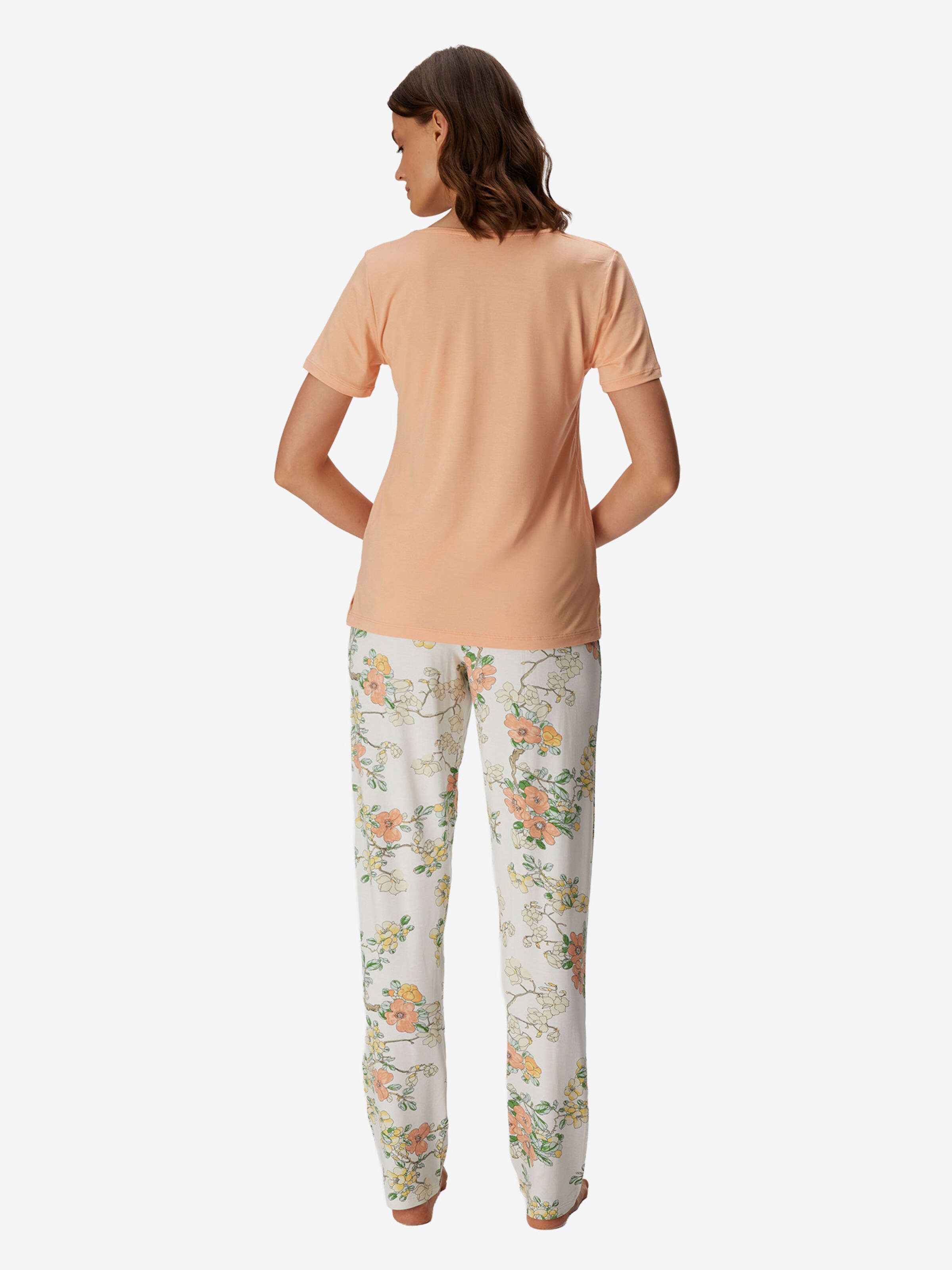 Goldenbay - Pijama 'Begonia' em laranja