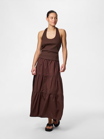 PIECES Топ 'PCMAY' в Коричневый