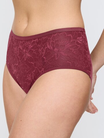 Slip ' Red Label Amourette Charm ' TRIUMPH en rouge