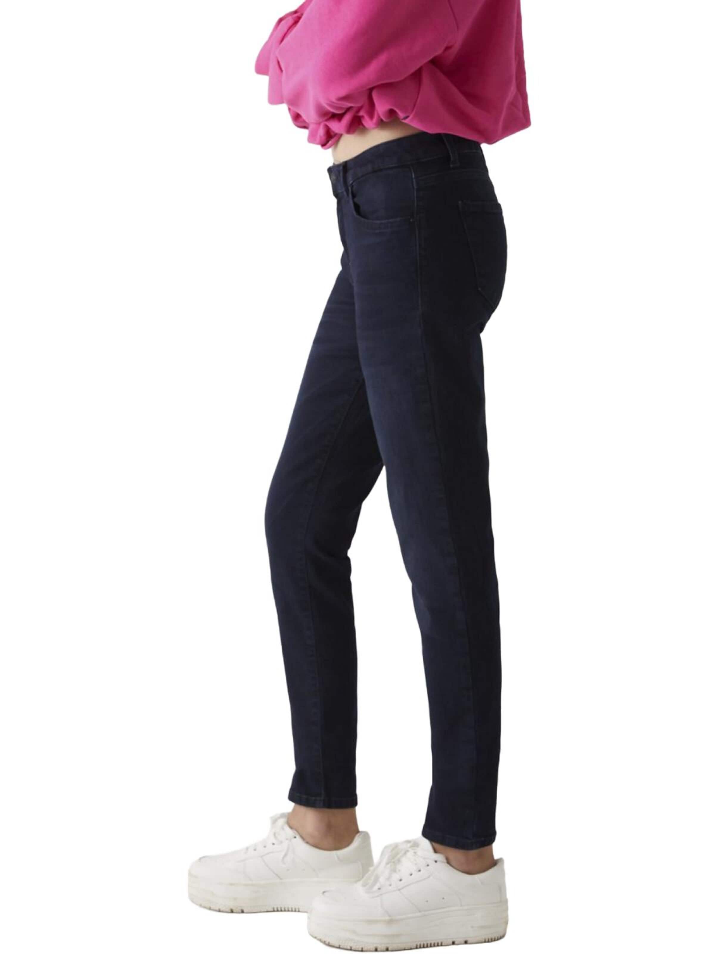 LTB Jeans - Skinny Vaquero 'LTB Jeans Nicole Skinny Leg Mid Waist Jeanshose' en azul