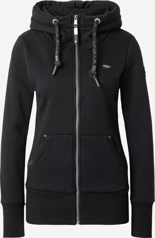 Ragwear Sweatjacke 'NESKA' in Schwarz: predná strana