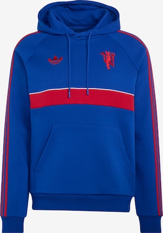 ADIDAS PERFORMANCE Sportsweatshirt 'Manchester United' in Blau: Vorderseite