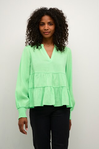 Kaffe Blouse 'Mira' in Green: front