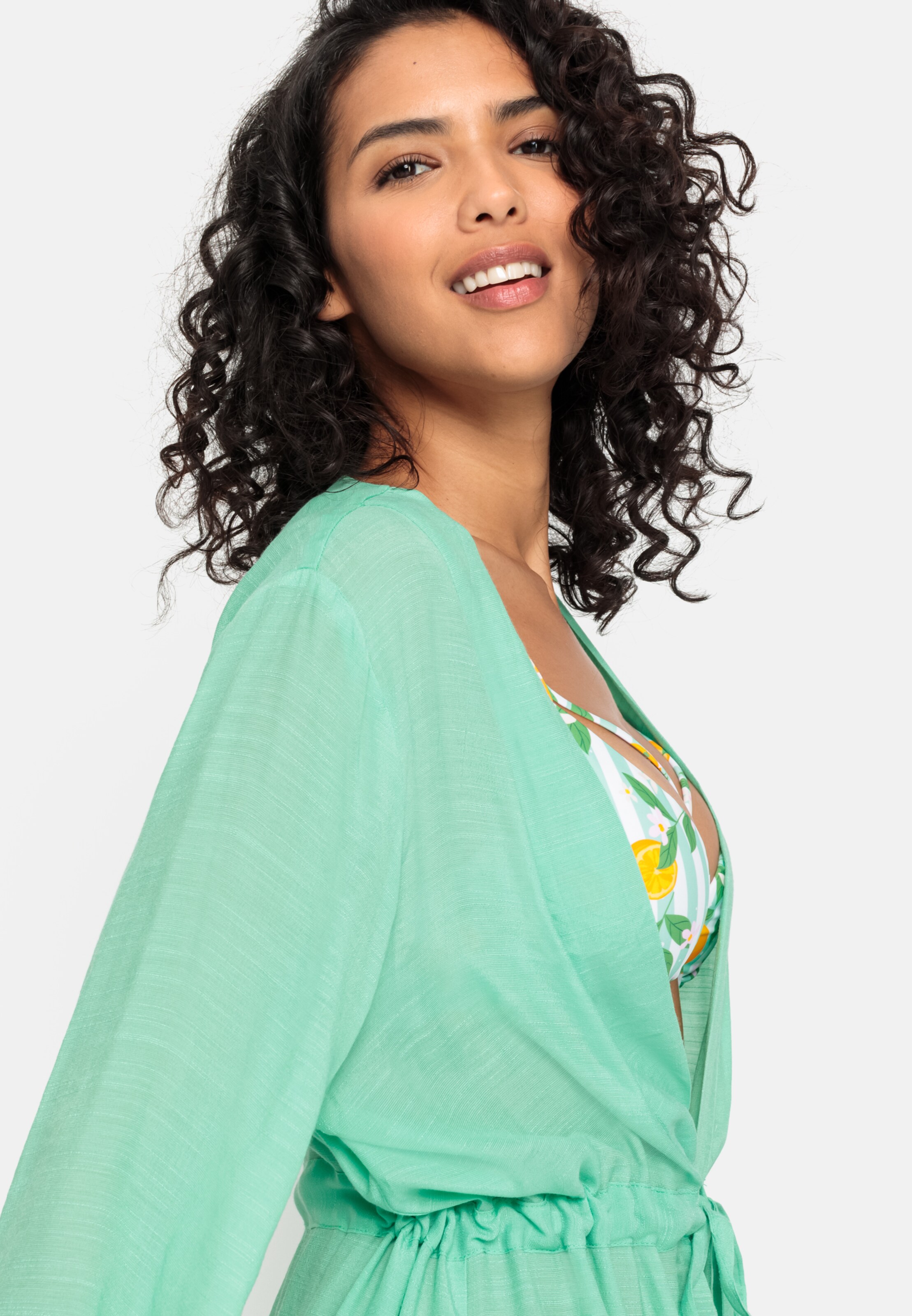 BUFFALO Kimono in Mint ABOUT YOU
