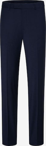 BENVENUTO Regular Bandplooibroek 'MESSINA' in Blauw: voorkant