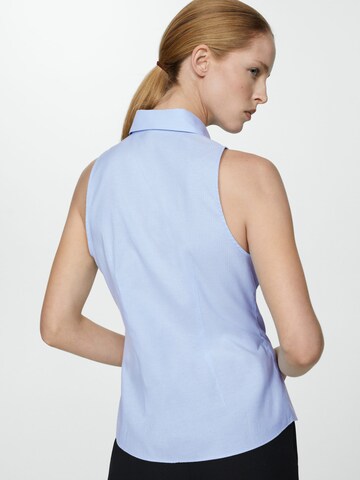 MANGO Bluse 'PAULA' in Blau