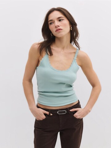 No Matter What Top in Groen: voorkant