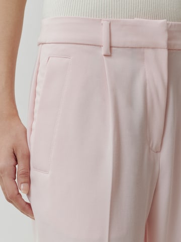 EDITED Loose fit Pleat-Front Pants 'Mako' in Pink