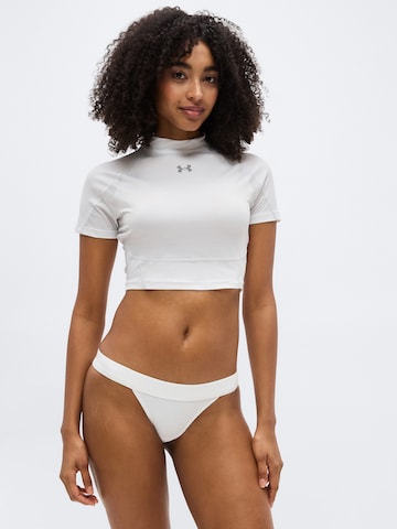 UNDER ARMOUR Λειτουργικό μπλουζάκι 'Elite' σε λευκό