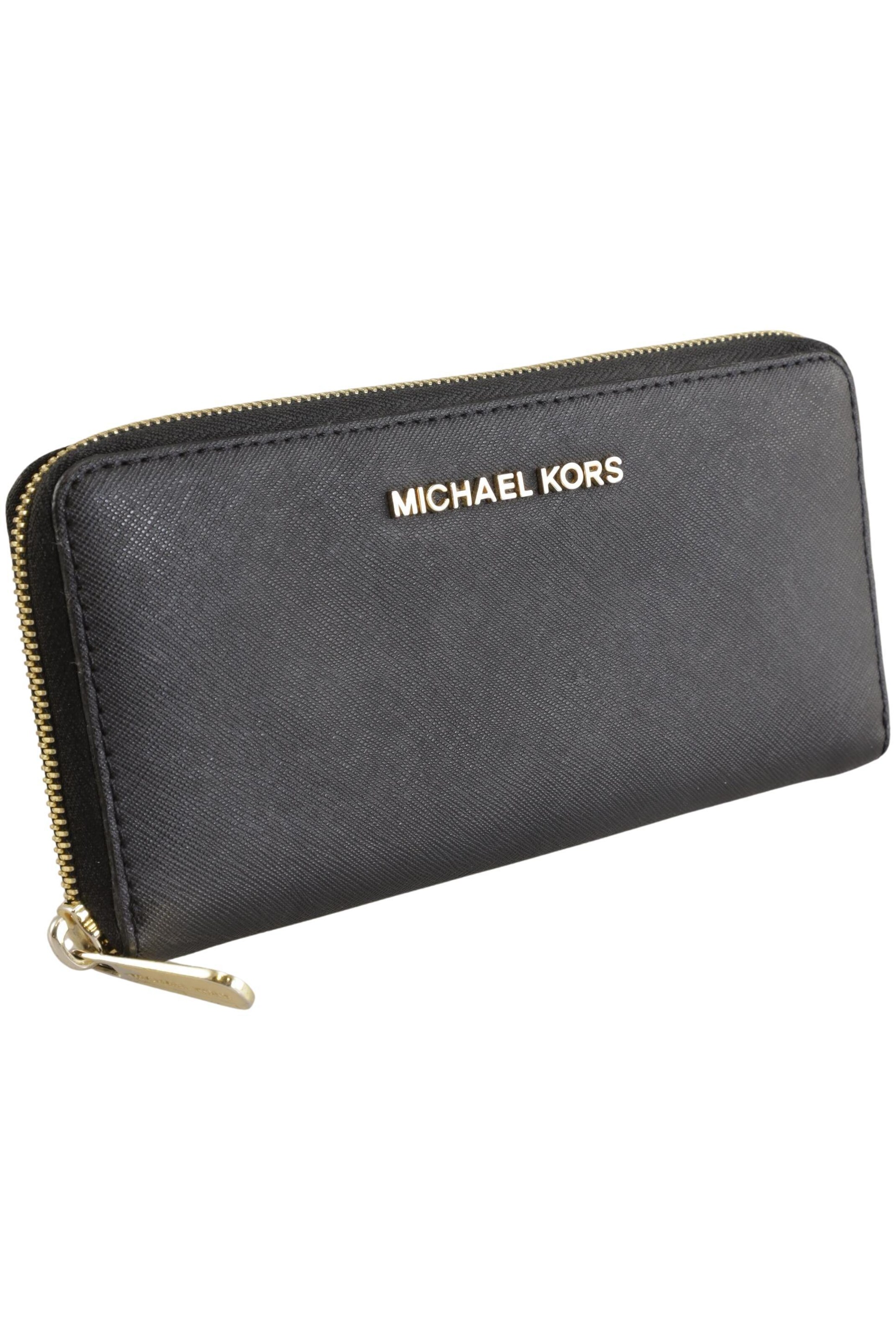 MICHAEL Michael Kors Small Leather Goods in One size in Black: front