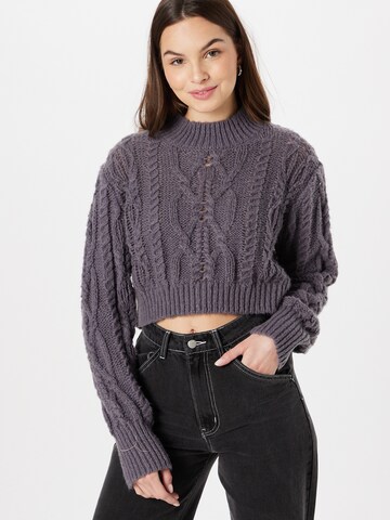 Missguided Sweater in Grey: front