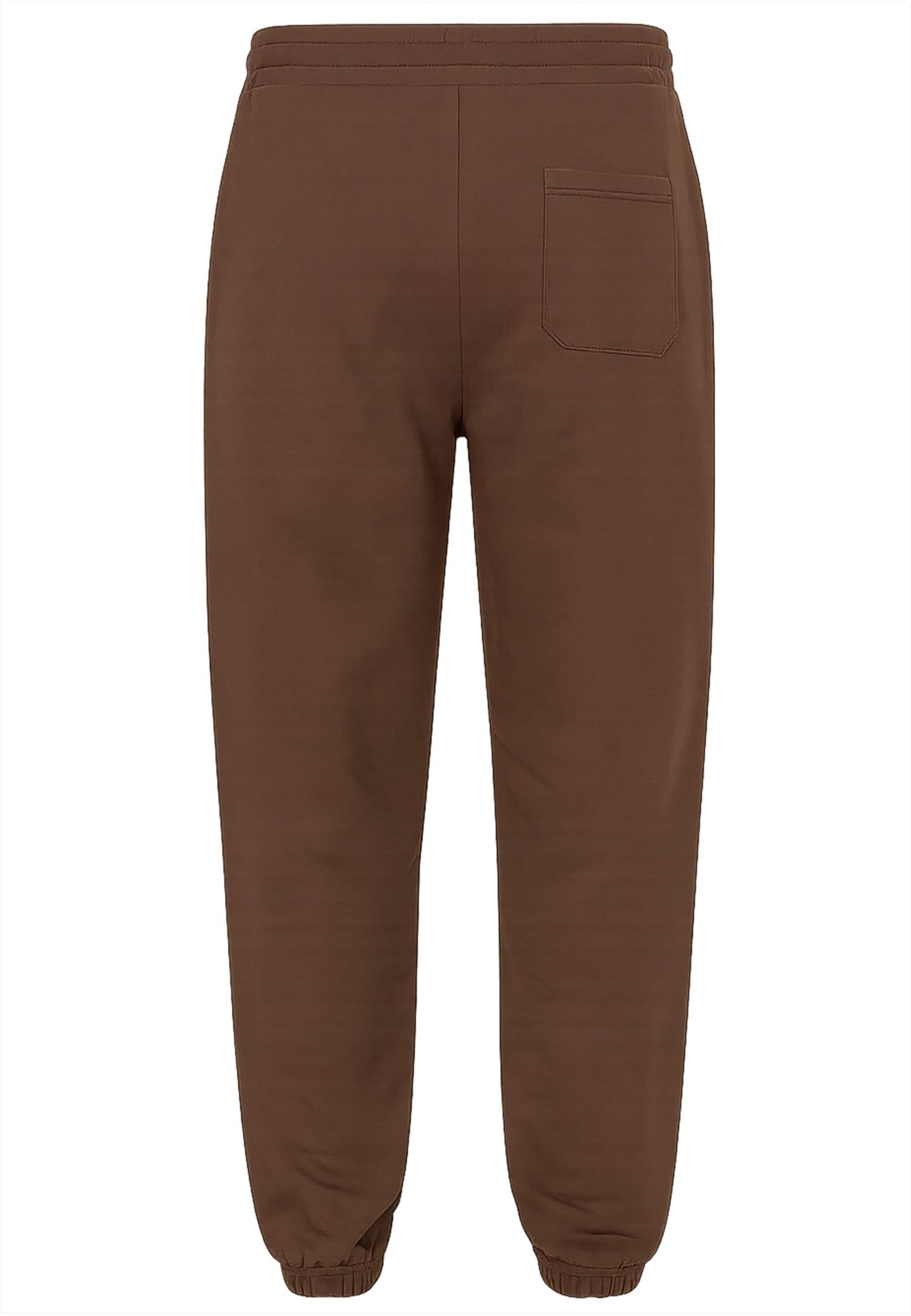 Loosefit Pantaloni sportivi 'Thug Life Ink' di Thug Life in marrone