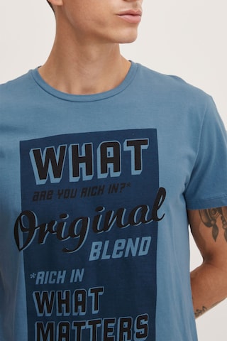 BLEND T-Shirt in Blau