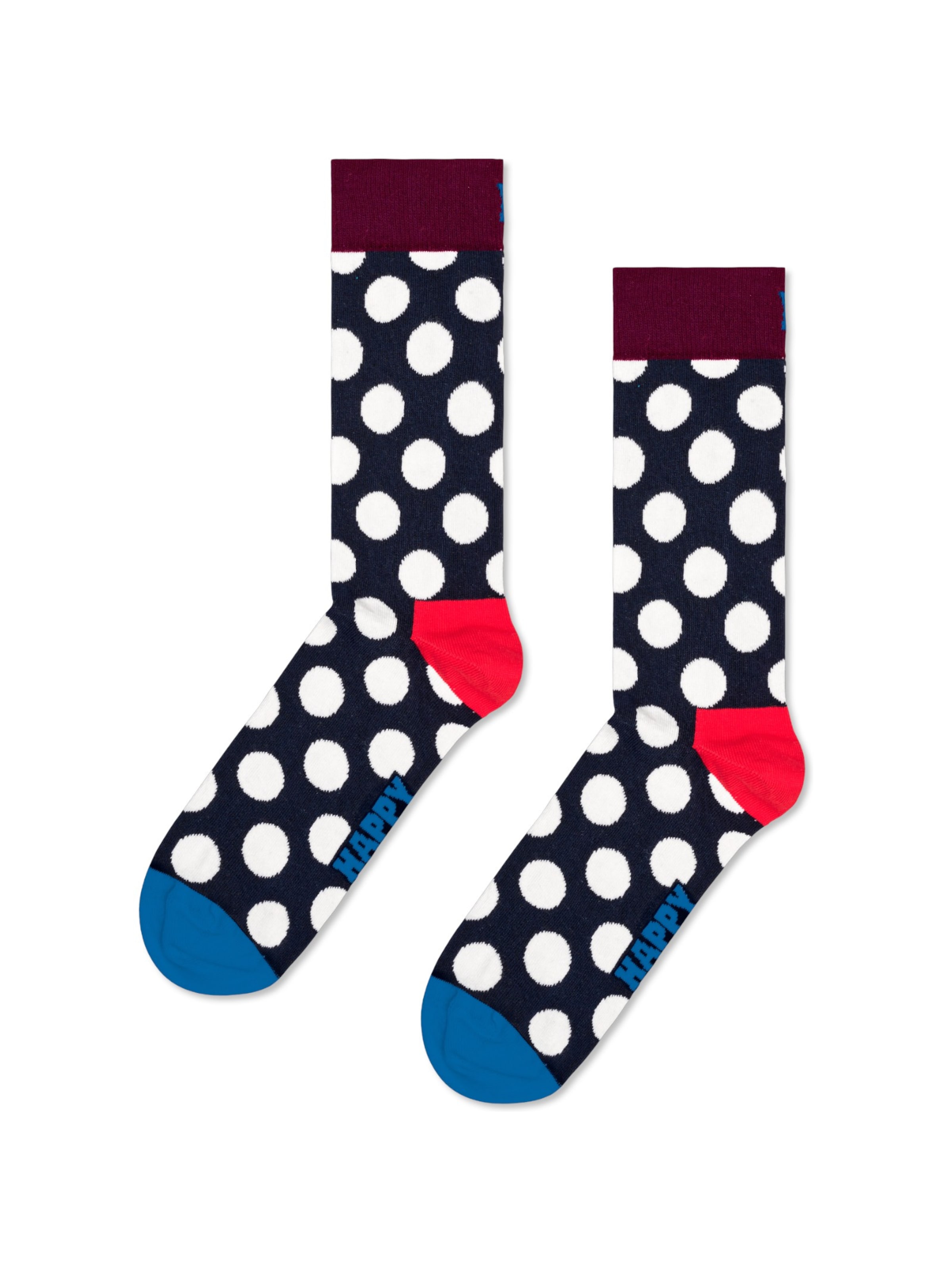 Happy Socks Socks '4-Pack Navy Socks Gift Set' in Black