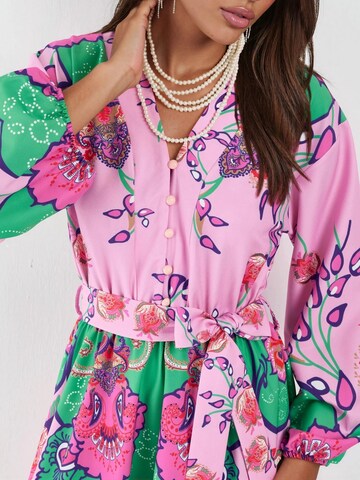 MSN Collection Mini Kleid in Pink