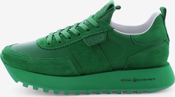 Kennel & Schmenger Sneakers 'TONIC' in Green: front