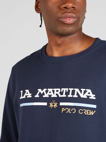 Sweat-shirt La Martina en bleu