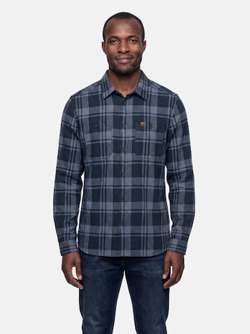 Coupe regular Chemise DANISH ENDURANCE en bleu : devant