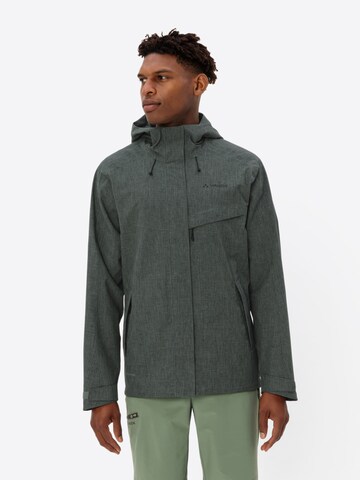 VAUDE Outdoorjas 'Rosemoor II' in Groen: voorkant