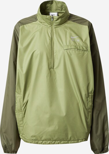 NIKE Sports jacket in Light grey / Khaki, Item view