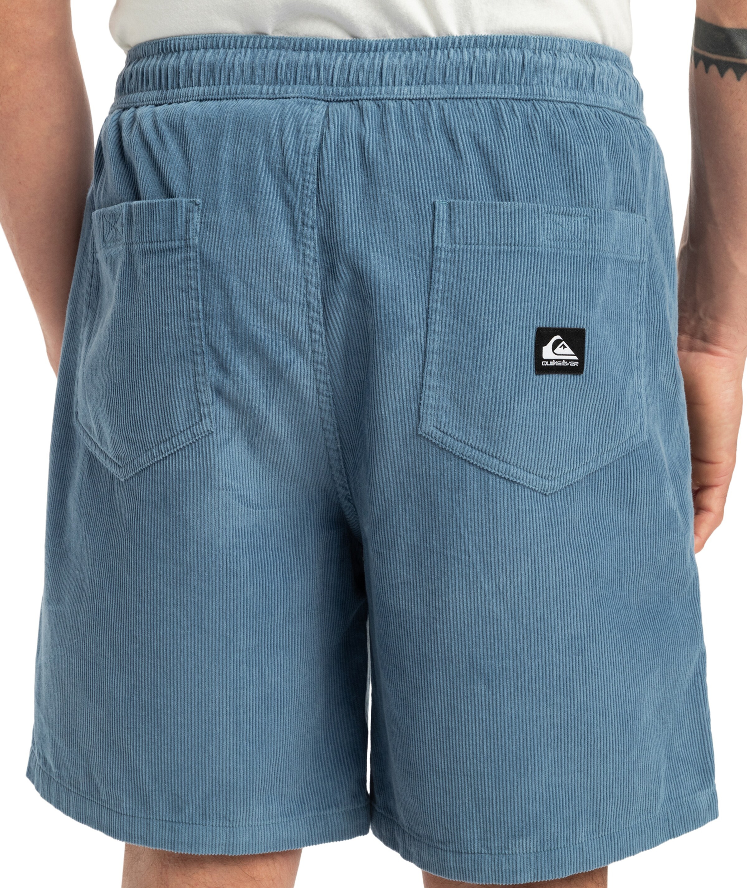 QUIKSILVER Skinny Workout Pants in Blue