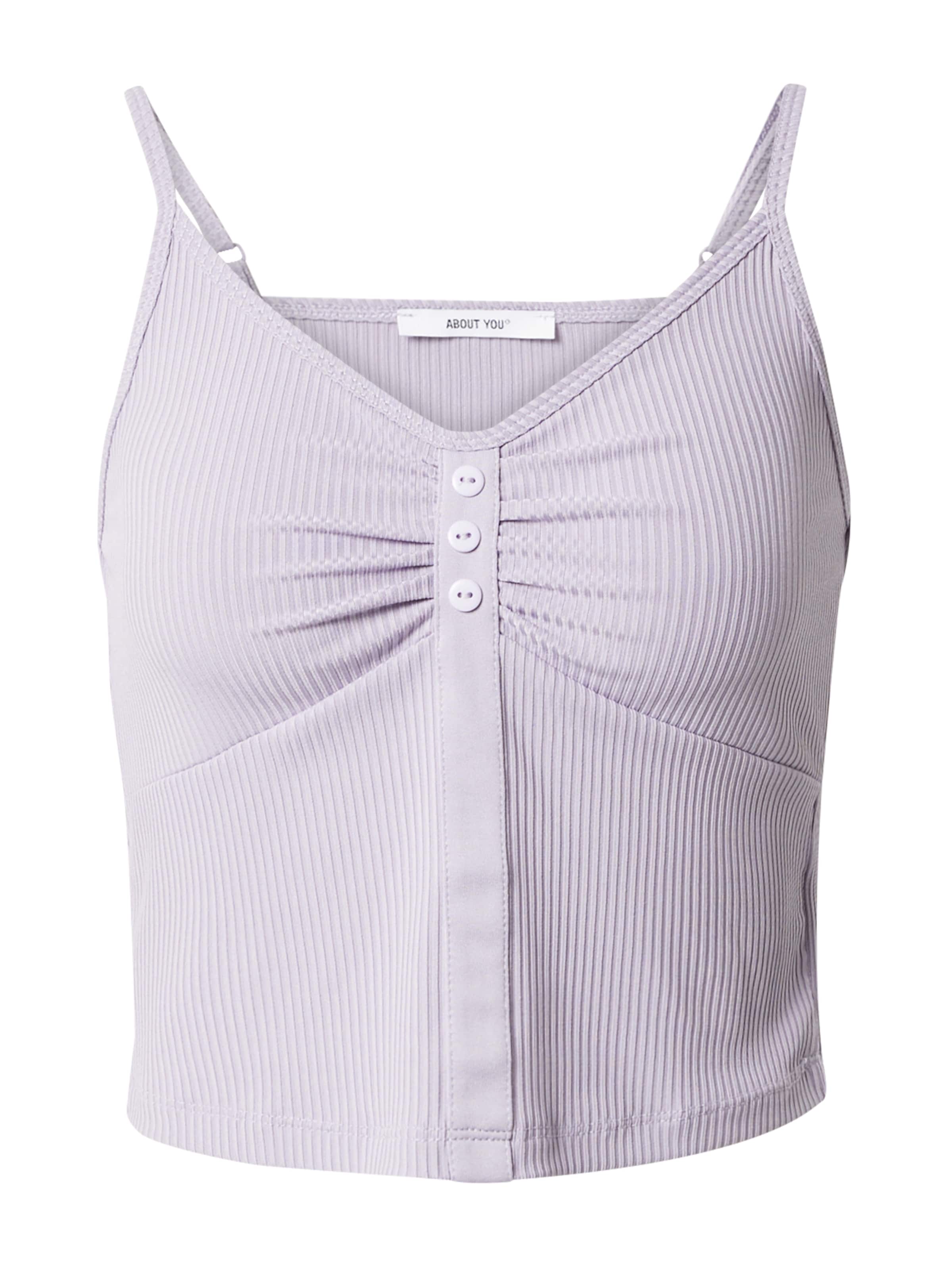 ABOUT YOU Top 'Avena' in Purple: front