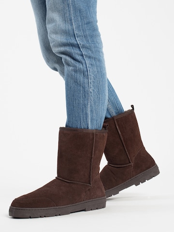 Bottines 'Gully' Gooce en marron : devant