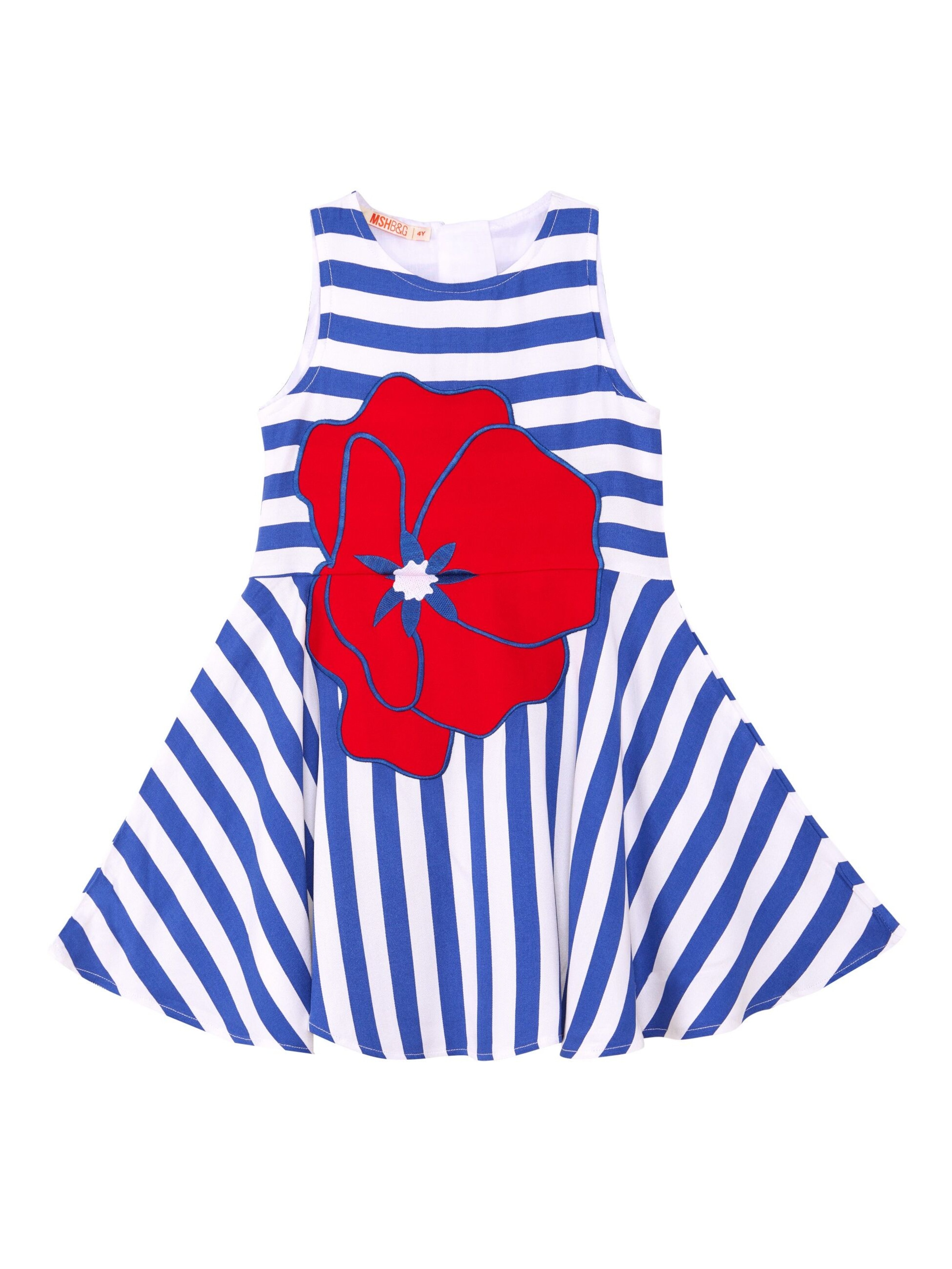 Robe 'Poppy' Denokids en bleu : devant