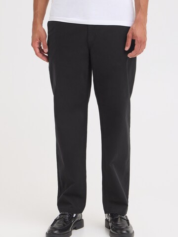 BLEND Loose fit Chino trousers 'Natan' in Black: front
