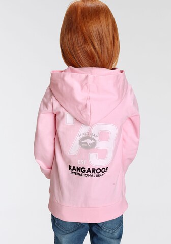 KangaROOS Sweatshirt in Pink