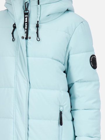 alife & kickin Vinterfrakke 'Katja' i blå