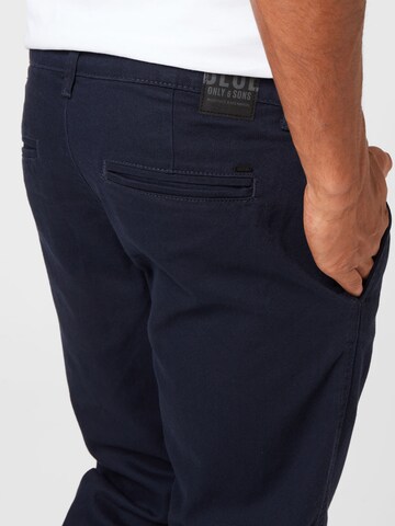 mėlyna Only & Sons Standartinis „Chino“ stiliaus kelnės