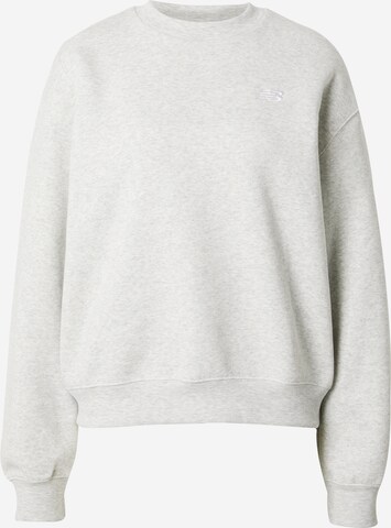 new balanceSweater majica - siva boja: prednji dio
