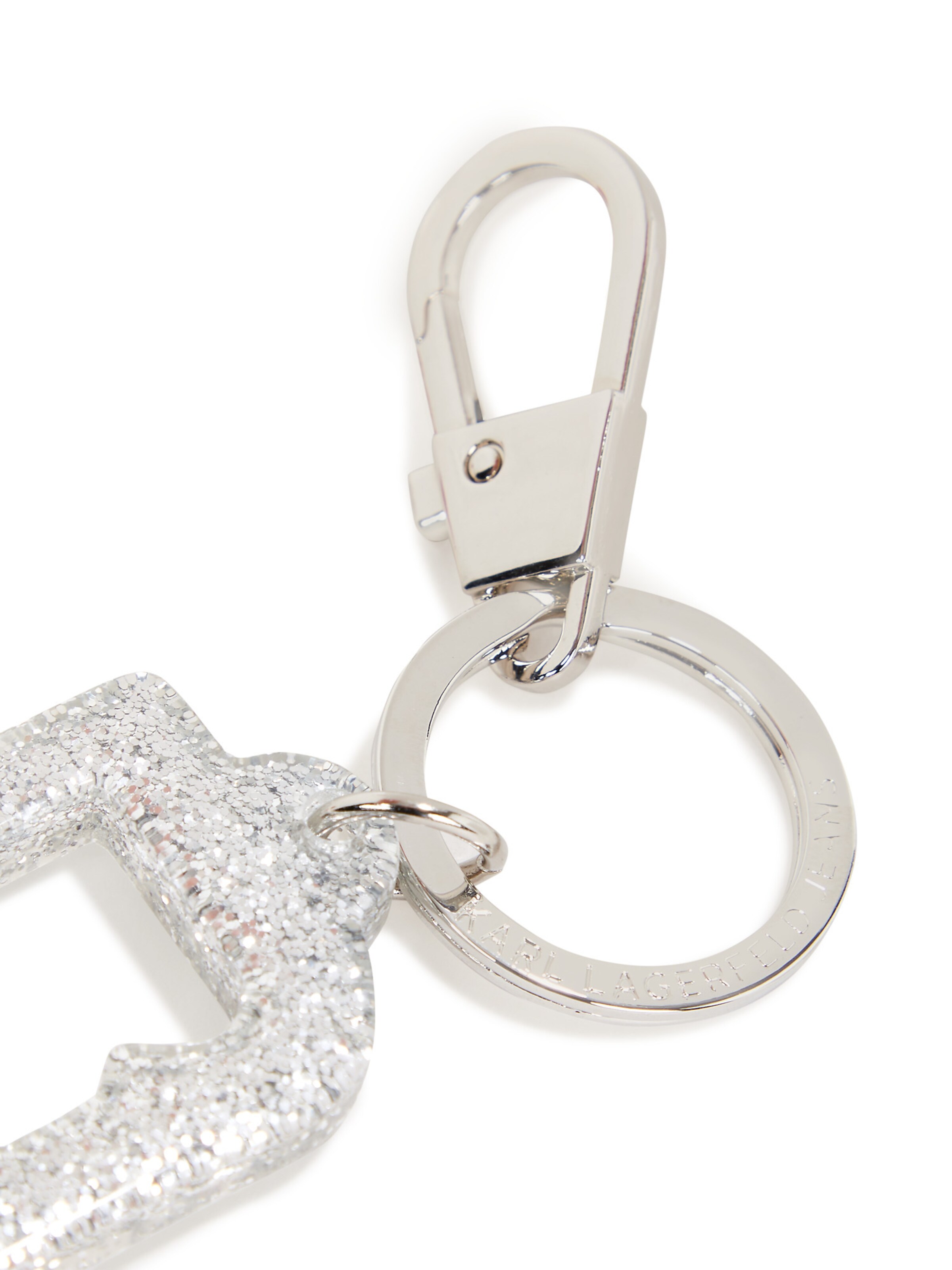 KARL LAGERFELD JEANS Kulcstartók - ezüst