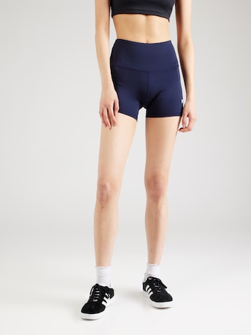 BJÖRN BORG Skinny Sportbroek 'ACE' in Blauw: voorkant