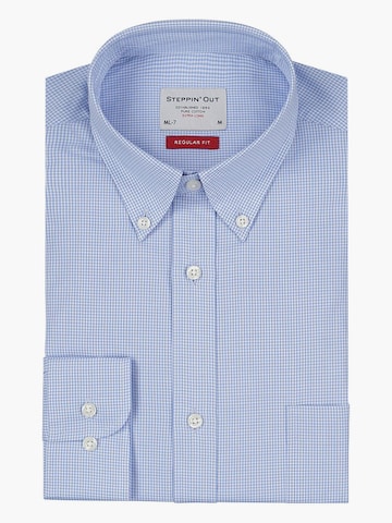 Steppin' out Regular Fit Hemd‌‌‌‌‌‌‌ in Blau