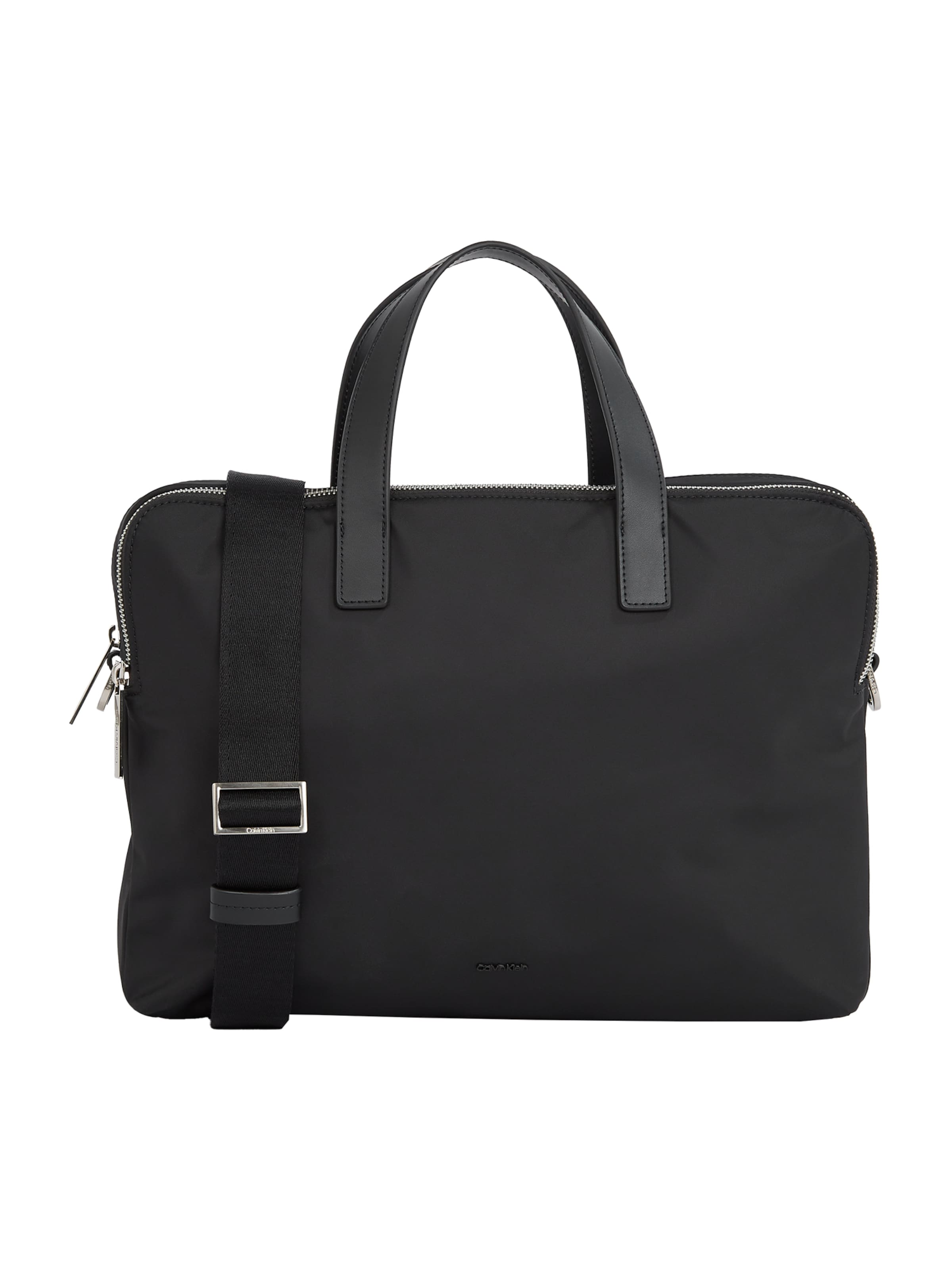 Calvin Klein Sülearvutikott, värv must: eest vaates