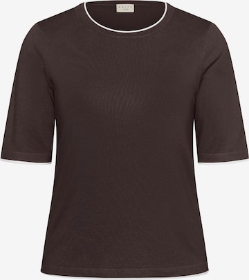 KAFFE CURVE - Camiseta 'KClizzy' en negro: frente