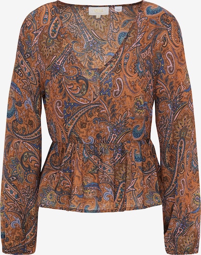 usha FESTIVAL Blouse in navy / azure / cognac / pueblo, Item view
